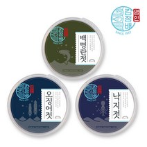 굴다리식품 김정배 명인젓갈 명오낙 3종세트 B 백명란젓 파지 250g   오징어젓 250g   낙지젓 250g, 1개
