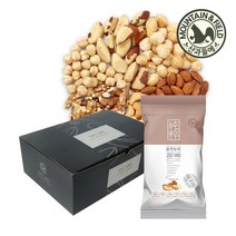 [산과들에] 순수누리50박스+(대)쇼핑백 / 하루 한줌 견과 견과류, 상세 설명 참조