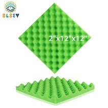 방음재 부스 폼 6 12 24 개 단열 홈 뮤직 스튜디오 에그 크레이트 패널 인테리어, 31.JDGreen - High Density - 6