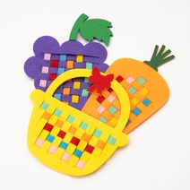 민화 부직포 실 꿰기 놀이 18종 /어린이 유아 초등 DIY, 꽃