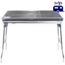 SN월드 아이캔 BBQ그릴 스테인레스 바베큐그릴 숯불그릴 화로대, 1개