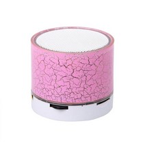 a9 mini 휴대용 스피커 bluetooth 무선 car audio dazzling crack led 조명 subwoofer support tf card usb 충전 pc, 다른