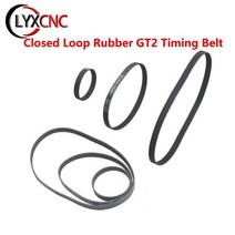 3D 프린터 벨트 폐쇄 루프 고무 GT2 타이밍 2GT-6 1220mm 110/200/280/300/400/610/852 폭 6mm UM2 Ultimaker 슬라이더, 610mm