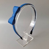 앙증맞은 가죽리본 헤어밴드