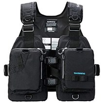 시마노(SHIMANO) 라이트 초경량 낚시 조끼 프로팅베스트 VF-068 T, 그레이덕