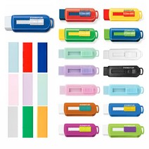 스테들러 슬라이딩 지우개 파스텔 신제품, A_본체_칼라(색상랜덤)