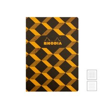 로디아 헤리티지 노출바인딩 노트 A5 에셔 블랙 (줄지/격자) 줄지, 격자