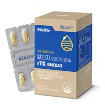 대상웰라이프 알티지 오메가3, 30정, 1개, 1개, 30정