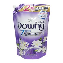 다우니 초고농축 섬유유연제 화이트와 릴리향, 1.6L, 2개