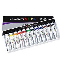 로사 크레프트 스타일컬러 아크릴물감 20ml 12색 _ 486489EA, pangstory 본상품선택