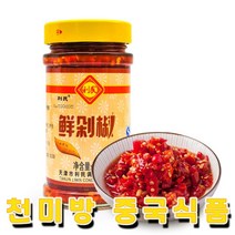 빨간고추절임 220g 다진고추 중화요리 비빔면 중국식품 고명, 220g×1개