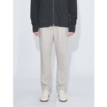 James Perse Men 라이트 weight Linen 팬츠 그레이