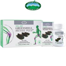 호주 네이쳐스탑 그린쉘머슬 플러스 초록홍합 1500mg 60정x3병세트, 1개