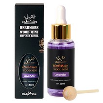 허브모아 우드미니 차량용 디퓨저 방향제 송풍구 클립형, 1개, 리필 라벤더