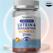 루테인 지아잔틴 제아잔틴 Lutein 파이핑락 21mg 젤리 60정, 파이핑락 루테인 제아잔틴 21mg 60구미