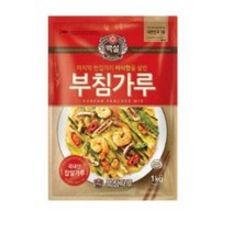 백설 부침가루, 2개, 500g