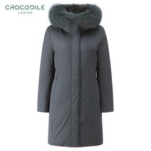 _크로커다일레이디 [크로커다일레이디] 폭스 머스카렛퍼 구스다운_CL0WLP104