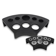 뷰티이너스 부채형 색소컵 홀더 [블랙] / 반영구 받침대 거치대 반영구화장재료, 블랙