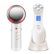 고주파온열 마사지기 치료기 가정용 초음파 리프팅 셀룰라이트 바디 슬리밍 물방울리프팅 홈케어 휴대용 캐비테이션 기계 지방 버너 셰이퍼 광자 마사지, 에게, 상자 없이