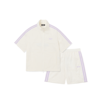 NY 반팔 윈드브레이커 세트 크림