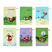 특허받은 인견때타올 Red Fox 시리즈 사각타올