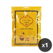 란나 풋패치, 1팩, 10매입