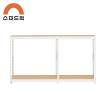 맞춤선반 대형선반 앵글 1700 x 300 x 900 2단, A형 900+800, 블랙