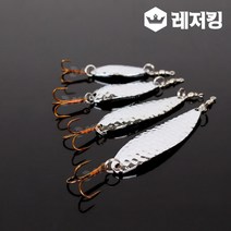 캣츠크로우 곰보스푼 실버 하드베이트 루어낚시용품, 15g