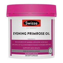 Swisse 호주 스위스 달맞이꽃종자유 오일 1000mg 200 캡슐 1팩 이브닝 프림로즈 오일, 상세참조