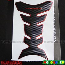 오토바이 부품 야마하 오토바이 탱크 패드 보호 데칼 스티커 YZF R1 R6 R25 R3 MT01 FZ6 FZ8 FZ1 XJ6 FJR1, 03 Red