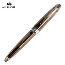 Jinhao 992 만년필 럭셔리 펜 Pluma Estilografica Stylo plame 투명 잉크 Tinta 문구 용품 쓰기 선물, 08 992 touminghei, 01 0 5mm