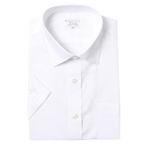 카운테스마라 양말증정 CDCW2B1212A0 일반핏 도비 화이트 반팔셔츠