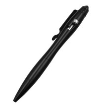 호신용펜 자기방어스틱 알루미늄 합금 전술 펜 텅스텐 스틸 헤드 깨진 창문 젤 잉크 레트로 볼트 액션 쓰기 도구 학교 사무실 AliExpress, Black, 3.Black