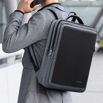 찐코디 N112 남자 남성 대학생 스퀘어 백팩 어깨가 편한 빅 큰가방 노트북 전공책 태블렛PC 데일리 백팩