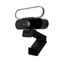 ZECHIN Studio 5-in-1 Full HD 1080P 웹캠with Light 마이크로폰 & 스피커s 컴퓨터카메라with Fill Light & 프라이버시Protecti