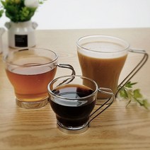 오메가키친 GARBO 가르보 100ml~200ml 내열유리 컵 잔, 에스프레소 100ML (732359)