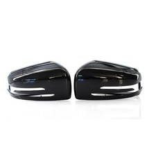 벤츠사이드미러 w176 w246 w212 w204 c117 x156 x204 w221 c218 a b c e s cla gla glk class black replace, 밝은 검정
