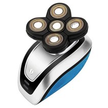 USB 충전식 5헤드 이발기 두피 수염관리 면도 그루밍, 3) 5헤드+예비헤드