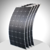 태양광판넬 주택태양광 태양광모듈 400W 방수 유연한 태양 전지 패널 배터리 충전기 캐러밴 RV 홈 12V 캠핑, 01 400W solar panel