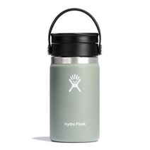 Hydro Flask 와이드 마우스 보틀 20온스 퍼시픽 플렉스 시프 뚜껑 포함156311, 12 Oz, Agave