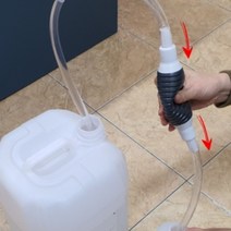 말통 드럼통 기름펌프 업소용 식용유 섬유유연제 세제 호스 수동펌프, 1개