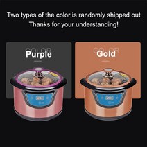 110V/220V 6L 전기 검은 마늘 발효기 발효 기계 DIY 자동 Zymolysis Zymosis 냄비 EU, [01] 보라색, [04] AU