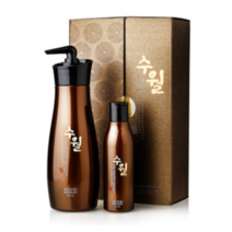 수월 명품 한방 샴푸 수월액 기획세트 550+150ml 지루성 탈모방지 전용, 1개 [사은품 증정]