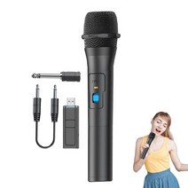 무선핀마이크 공연용무선마이크 펜톤마이크 무선 마이크 충전식 수신기 금속 핸드 헬드 가라오케 기계 및, 01 A