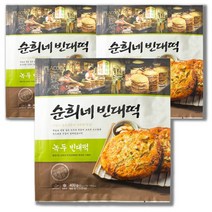 피코크 순희네 빈대떡 400g x 3개