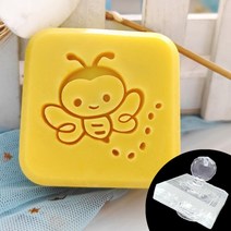 꿀벌 패턴 천연 수제 수지 비누 스탬프 DIY 핸들 공예 만들기 도구 투명 스타일 인감, 06 Stamp With Handle