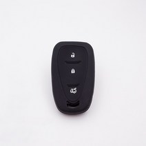 스마트키스마트키xinyuexin 실리콘 car key cover fob case for chevrolet cruze spark onix volt aveo sonic smart, 검은색