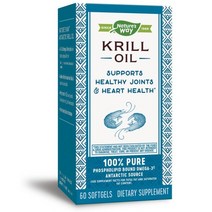 네이쳐스웨이 크릴 오일 500mg 소프트젤, 60개입, 1개, 60정