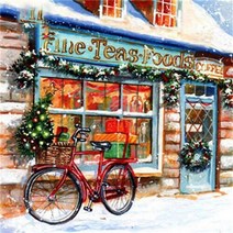 보석십자수 사각 원형 크리스마스 트리 겨울 눈 거리 인테리어 선물 보석자수 취미 수능, 전체 라운드 60X60cm, 5668