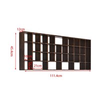 다완장 무지그릇장 이쁜다기진열장 엔틱장 그릇장 찻장 다기장 벽걸이 장식장 다용도 원목, 21.U